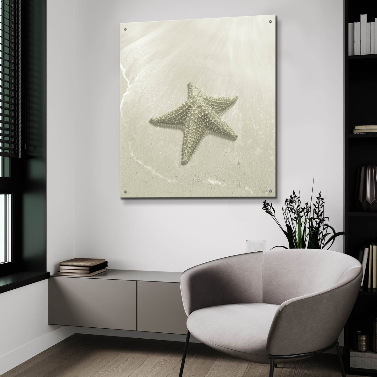 Time Out 8 by Carlos Casamayor - 36x36 acrylic wall art in a room