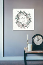 Modern Farmhouse VII Stay Cozy by Anne Tavoletti - 24x24 acrylic wall art in a room