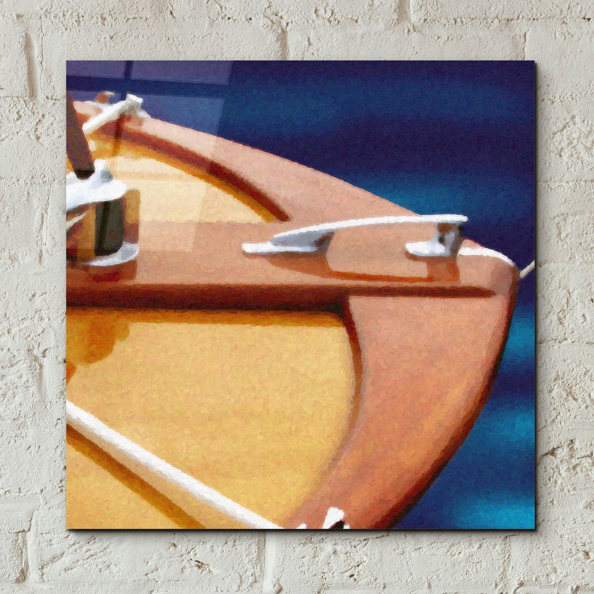 Nautical Closeups 4 by Carlos Casamayor - 12x12 acrylic wall art in a room