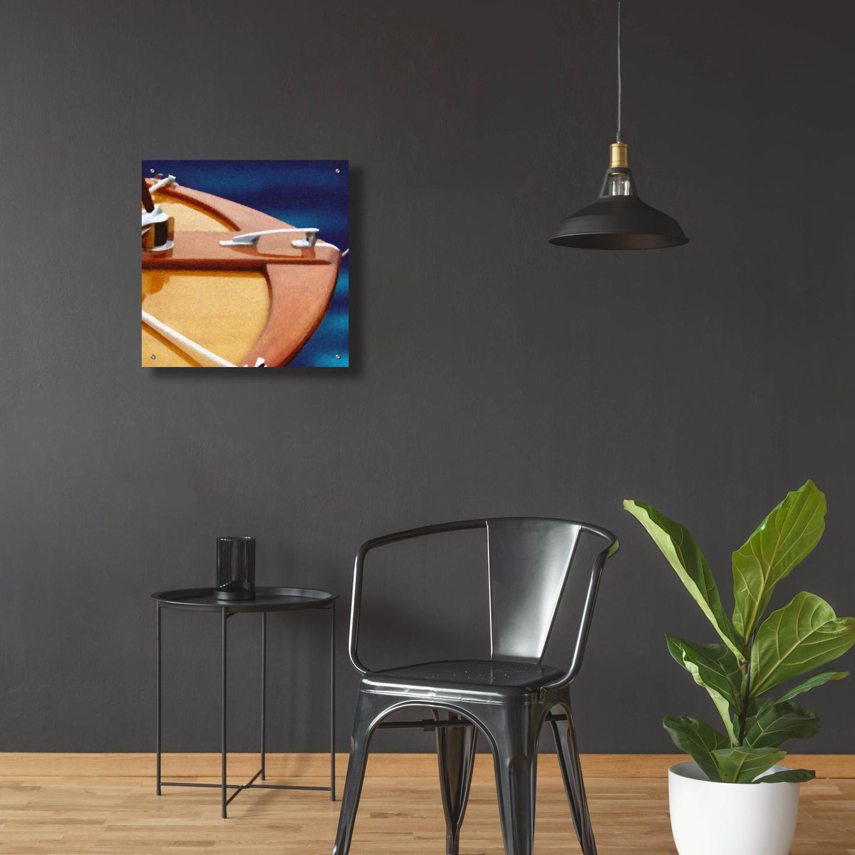 Nautical Closeups 4 by Carlos Casamayor - 24x24 acrylic wall art in a room