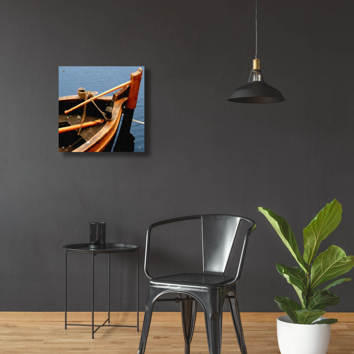 Nautical Closeups 9 by Carlos Casamayor - 24x24 acrylic wall art in a room