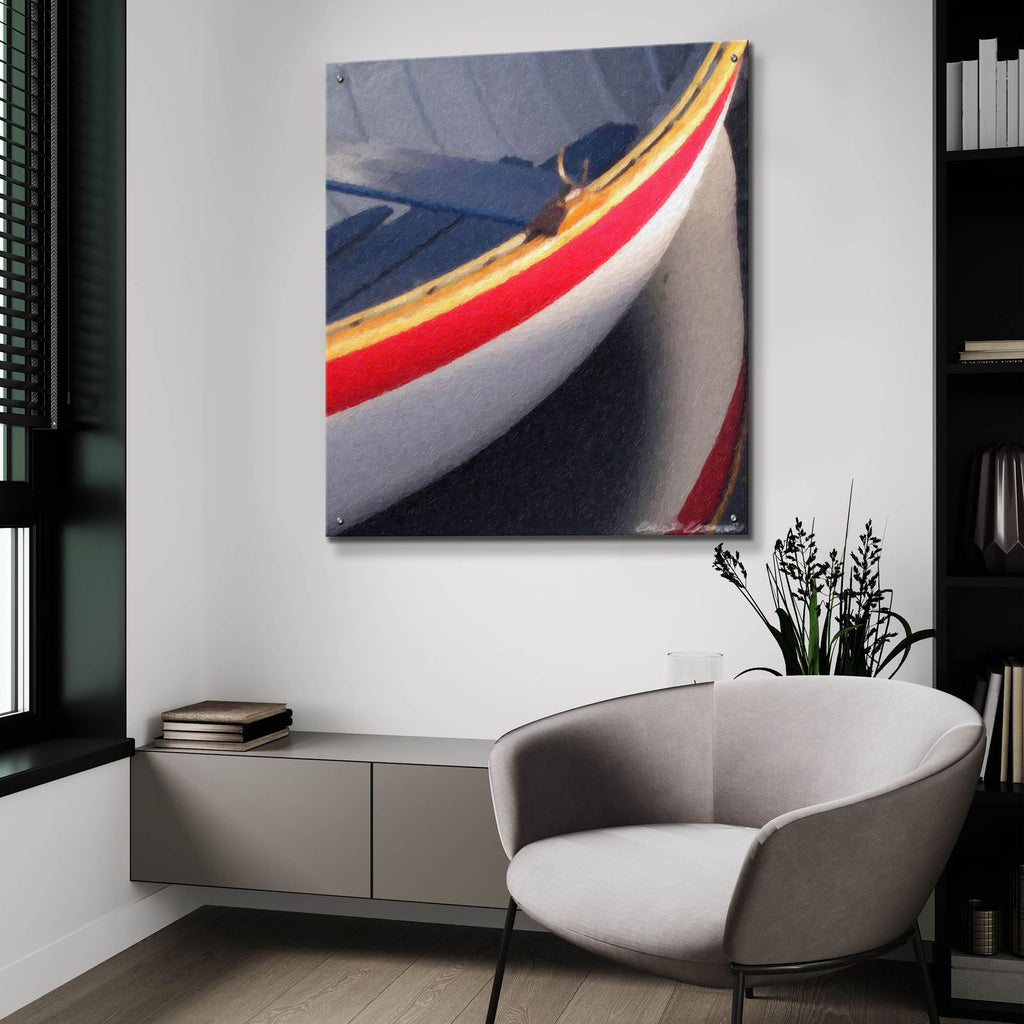 Nautical Closeups 15 by Carlos Casamayor - 36x36 acrylic wall art in a room