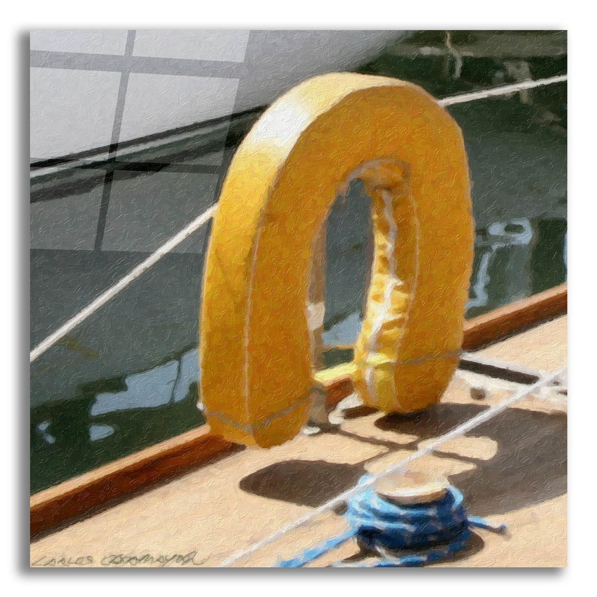 Nautical Closeups 19 by Carlos Casamayor acrylic glass wall art