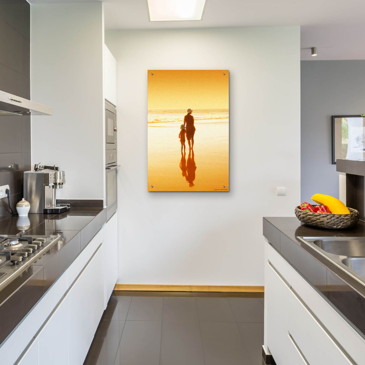 Mother & Daughter 2 by Carlos Casamayor - 24x36 acrylic wall art in a room