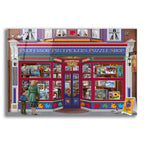 Professor Puzzles by Bigelow Illustrations acrylic glass wall art