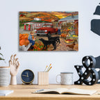 Roadside Stand 11-4 by Bigelow Illustrations - 16x12 acrylic wall art in a room