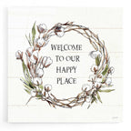 Country Life VII Welcome by Anne Tavoletti acrylic glass wall art