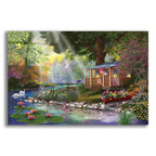 Butterfly Lake by Bigelow Illustrations acrylic glass wall art