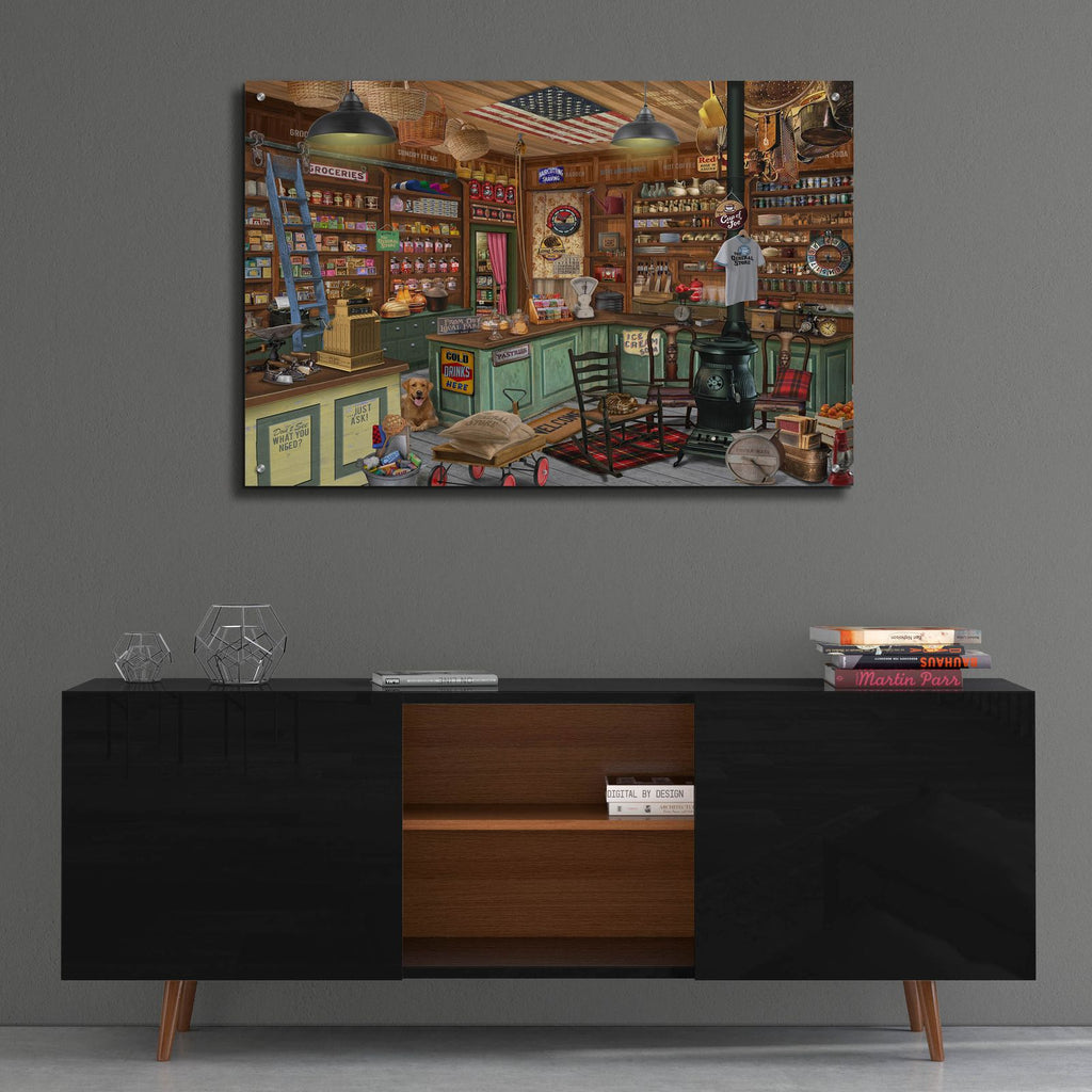 Everything You Need by Bigelow Illustrations - 36x24 acrylic wall art in a room