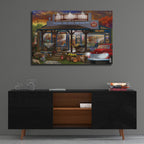 Jebs General Store by Bigelow Illustrations - 36x24 acrylic wall art in a room