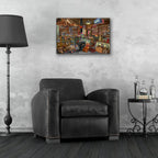 General Merchandise by Bigelow Illustrations - 24x16 acrylic wall art in a room