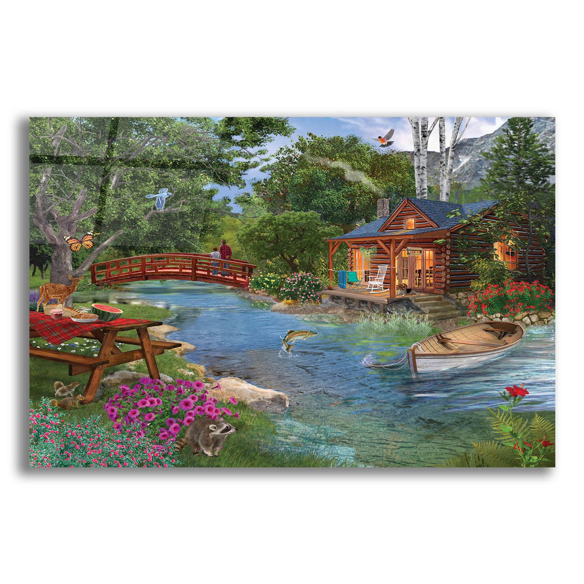 Simple Pleasures by Bigelow Illustrations acrylic glass wall art
