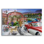 Tree Farm by Bigelow Illustrations acrylic glass wall art