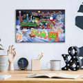 Hayride Festival by Bigelow Illustrations - 16x12 acrylic wall art in a room