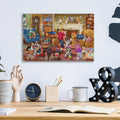 Fun With Puppies by Bigelow Illustrations - 16x12 acrylic wall art in a room