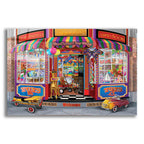 Corner Toy Shop by Bigelow Illustrations acrylic glass wall art
