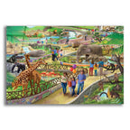 Big Adventure Zoo by Bigelow Illustrations acrylic glass wall art