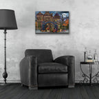 Moonlight Manor by Bigelow Illustrations - 24x16 acrylic wall art in a room