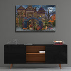 Moonlight Manor by Bigelow Illustrations - 36x24 acrylic wall art in a room