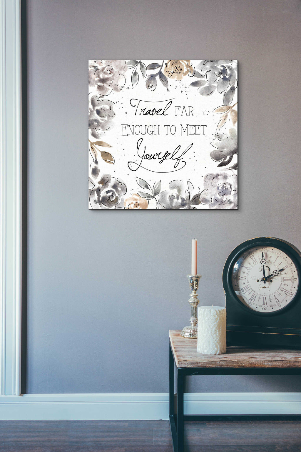 Skyline Sketches VI by Anne Tavoletti - 24x24 acrylic wall art in a room