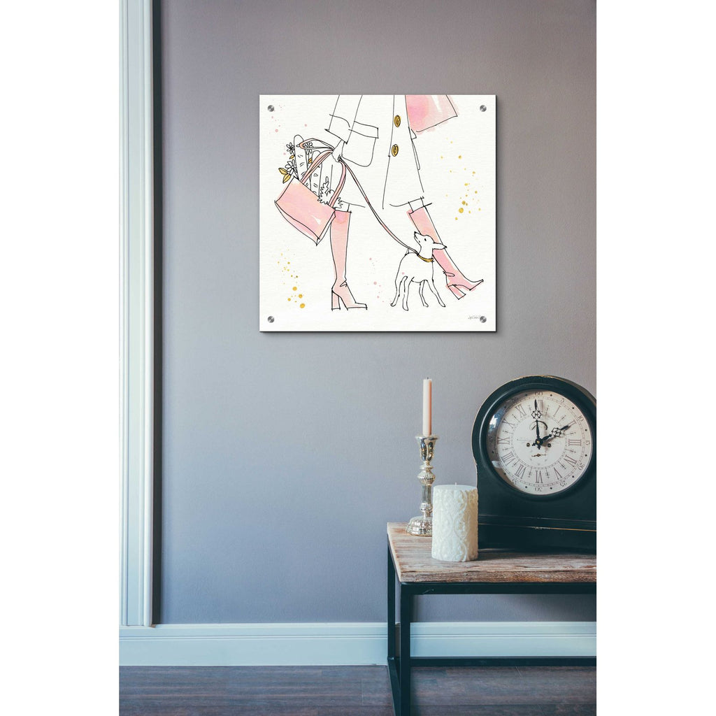 Fashion Feet I by Anne Tavoletti - 24x24 acrylic wall art in a room