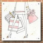 Fashion Feet II by Anne Tavoletti - 36x36 acrylic wall art in a room