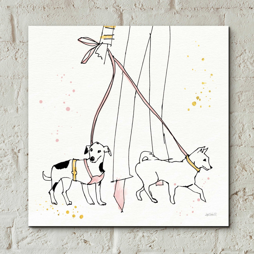 Fashion Feet III by Anne Tavoletti - 12x12 acrylic wall art in a room