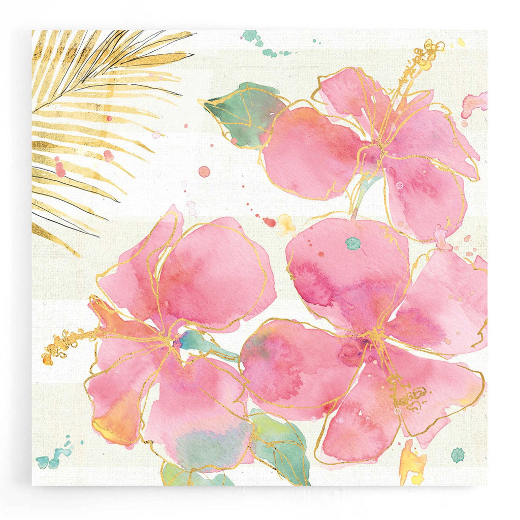 Flamingo Fever VII by Anne Tavoletti acrylic glass wall art