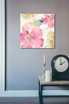Flamingo Fever VIII by Anne Tavoletti - 24x24 acrylic wall art in a room