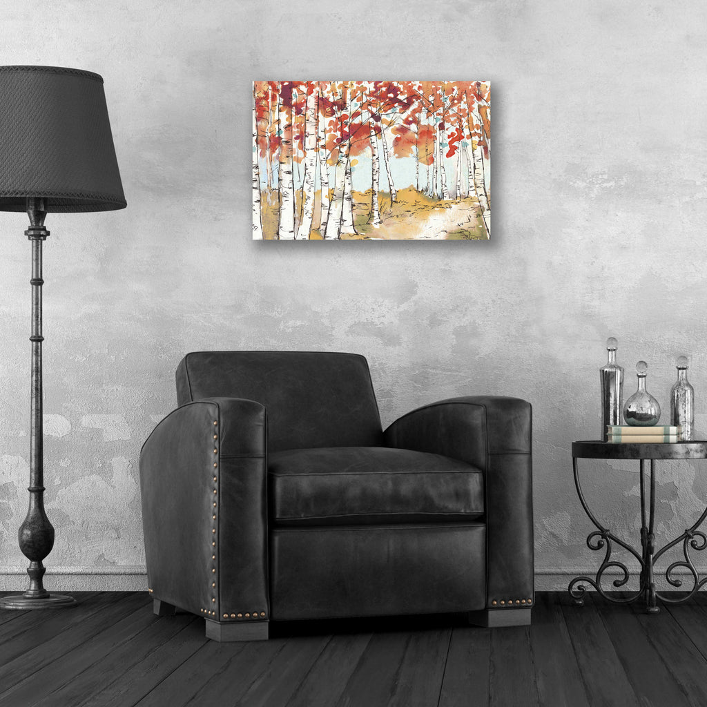 Festive Foliage X by Anne Tavoletti - 24x16 acrylic wall art in a room