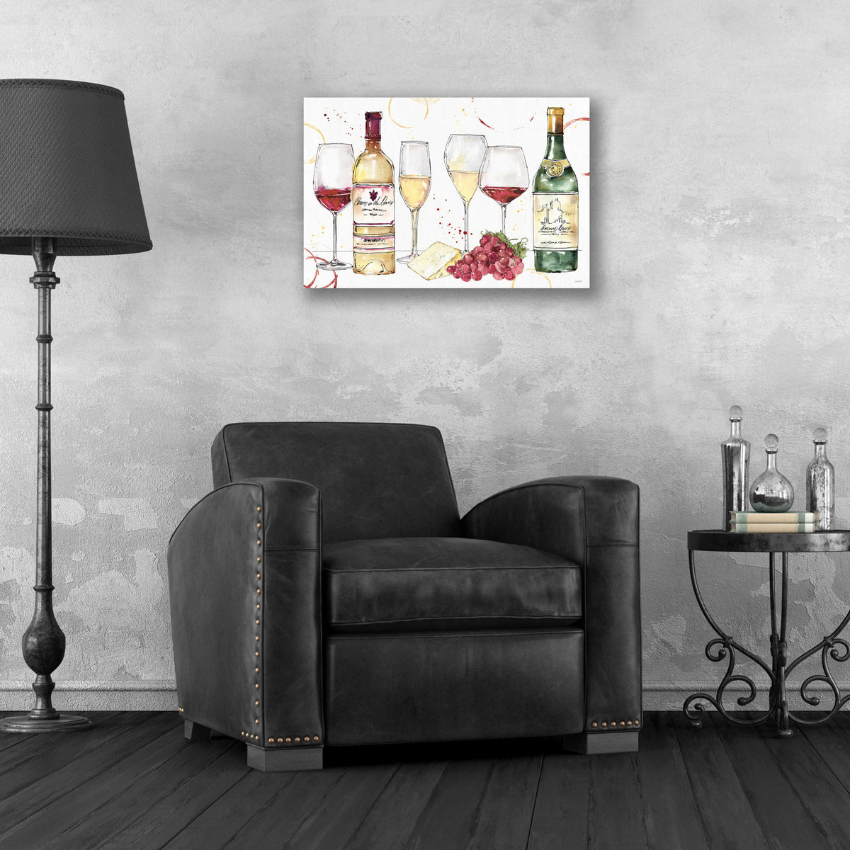 Oaked and Aged I by Anne Tavoletti - 24x16 acrylic wall art in a room