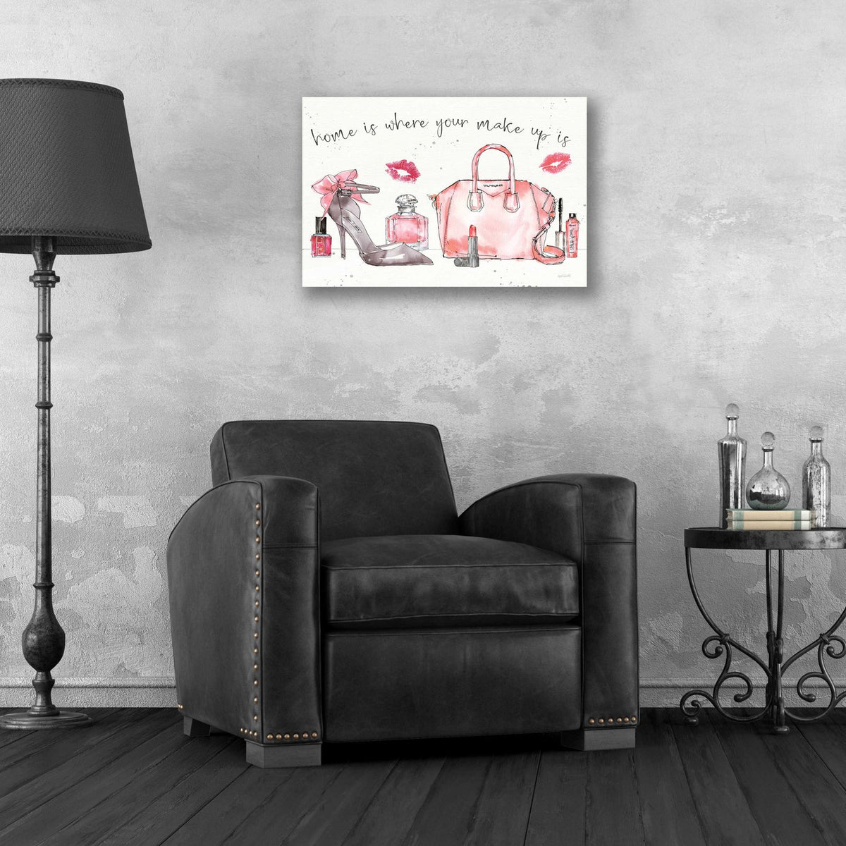 Chic Accents I by Anne Tavoletti - 24x16 acrylic wall art in a room