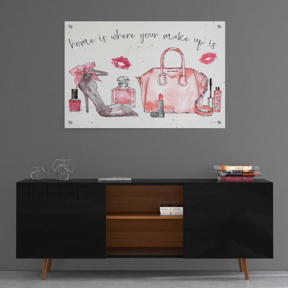 Chic Accents I by Anne Tavoletti - 36x24 acrylic wall art in a room