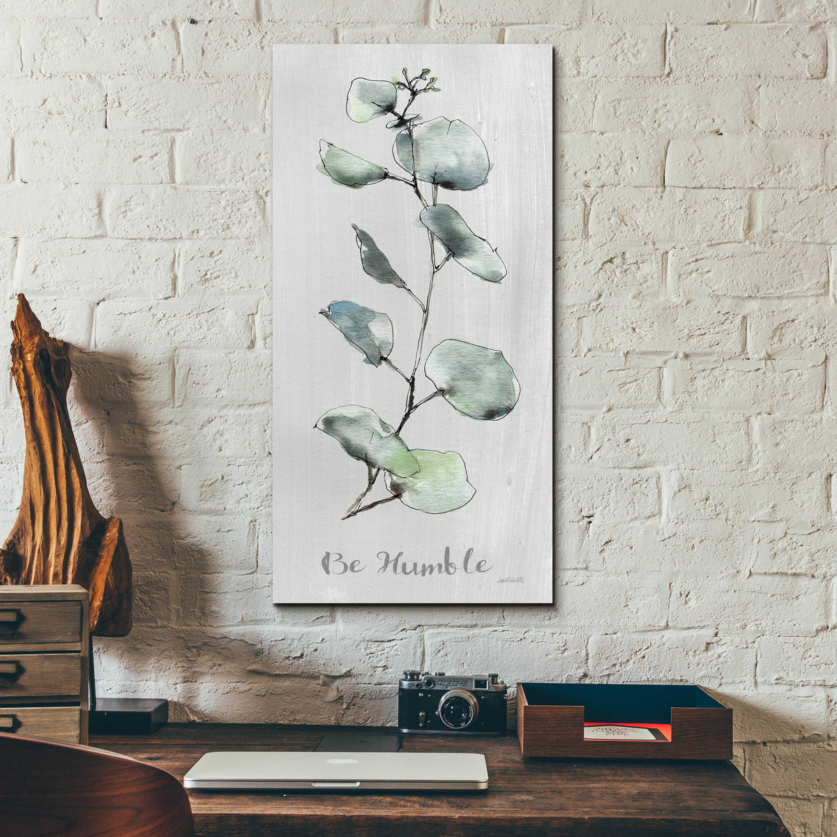 Modern Farmhouse XV by Anne Tavoletti - 12x24 acrylic wall art in a room