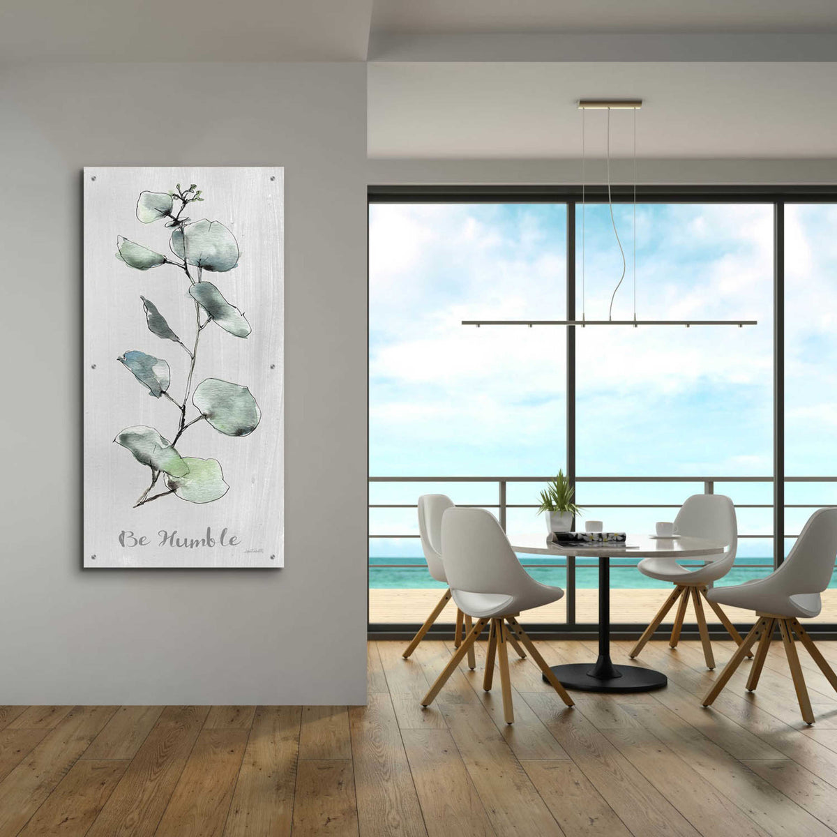 Modern Farmhouse XV by Anne Tavoletti - 24x48 acrylic wall art in a room
