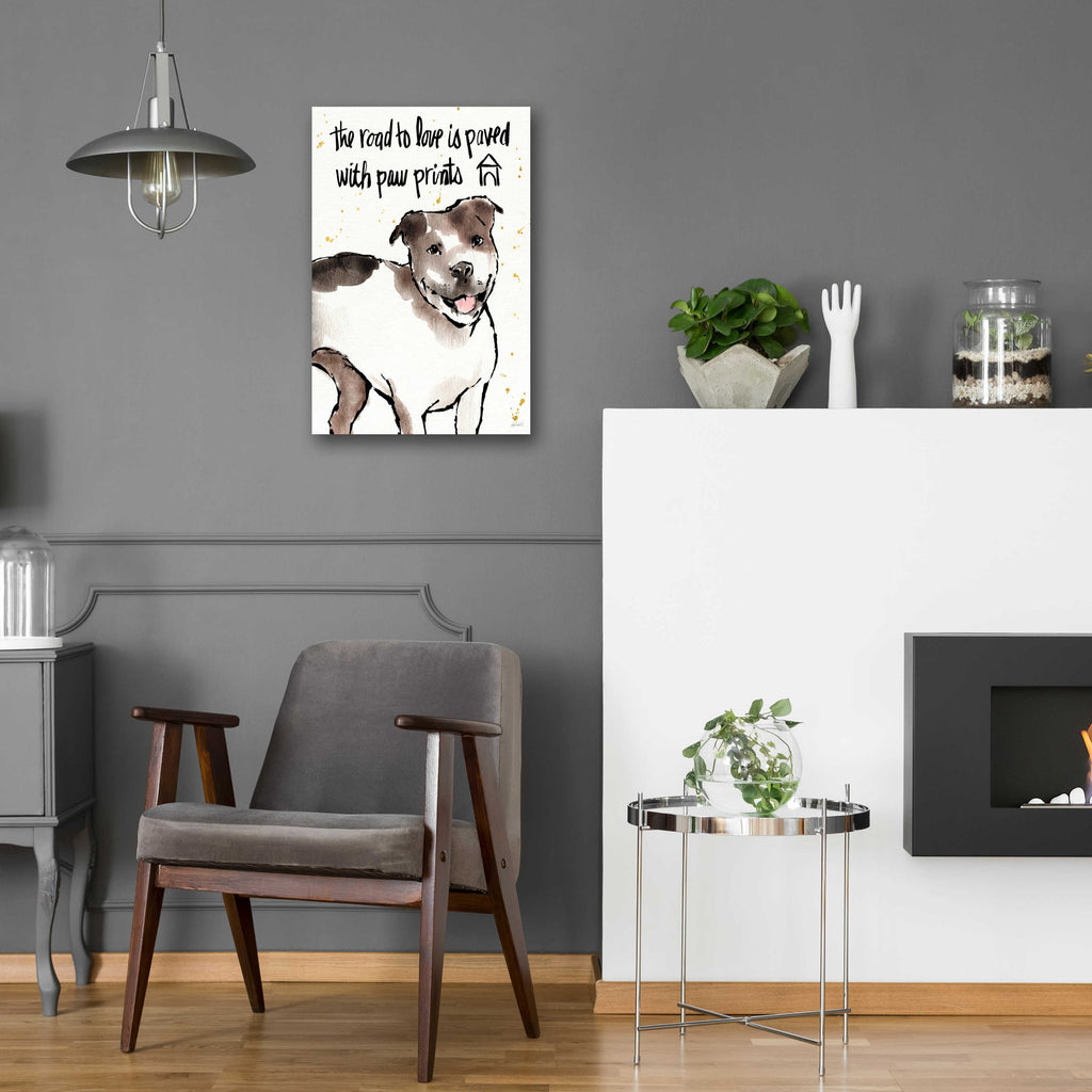 Strike a Paws XV by Anne Tavoletti - 16x24 acrylic wall art in a room