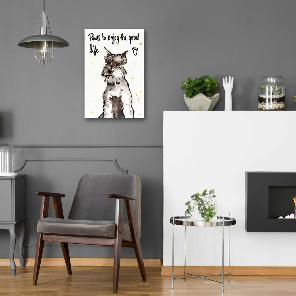 Strike a Paws XIV by Anne Tavoletti - 16x24 acrylic wall art in a room