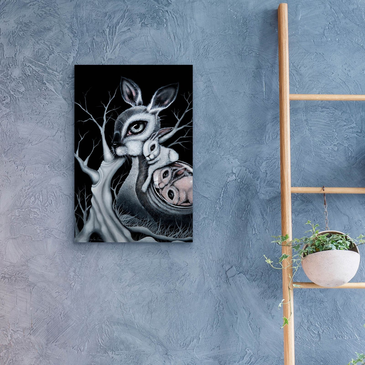 The Surrogate by Angelina Wrona - 16x24 acrylic wall art in a room