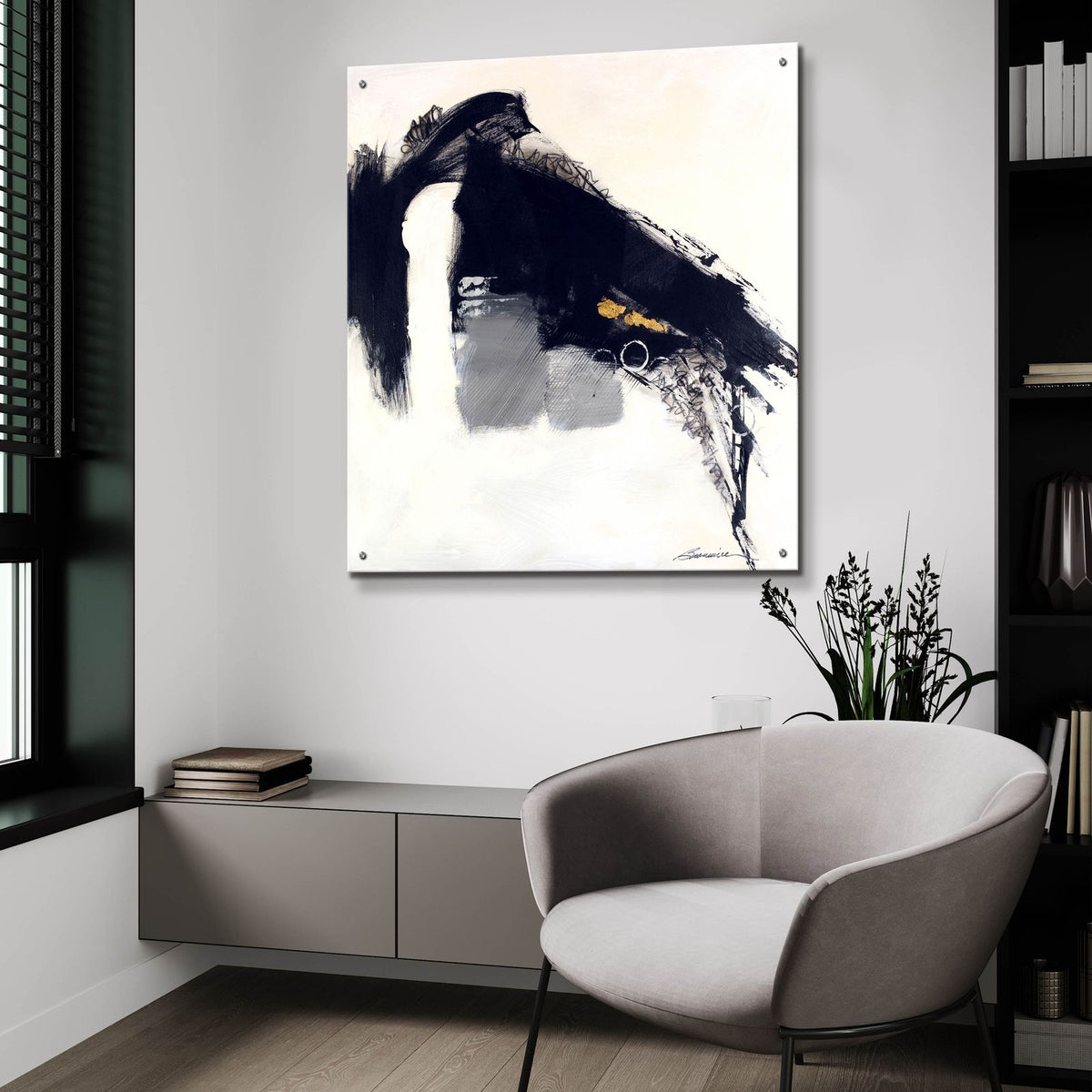 The Homestead by Beau Wild - 36x36 acrylic wall art in a room