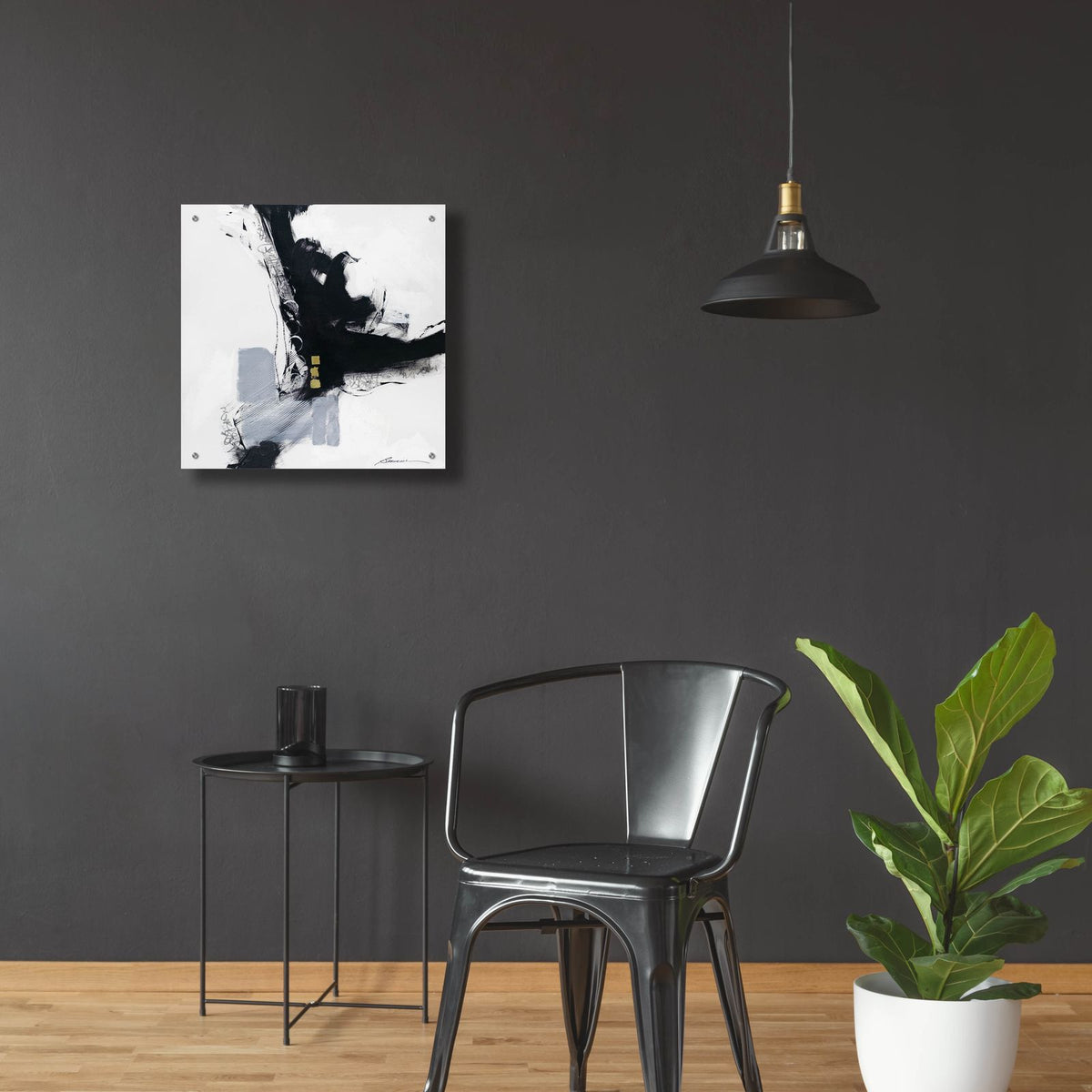 Three Hots And A Cot by Beau Wild - 24x24 acrylic wall art in a room