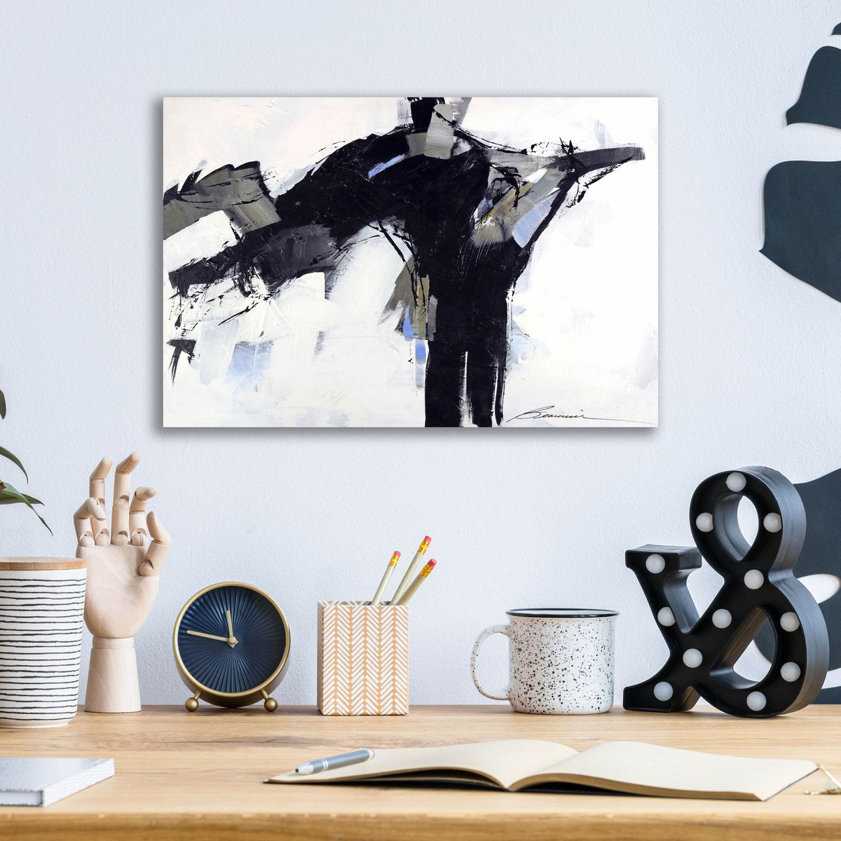 Leap Frog by Beau Wild - 16x12 acrylic wall art in a room