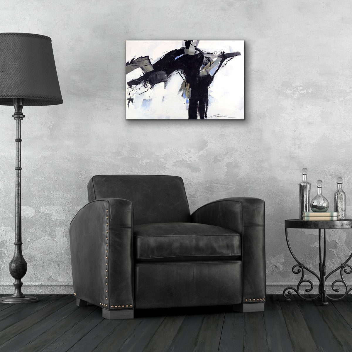Leap Frog by Beau Wild - 24x16 acrylic wall art in a room