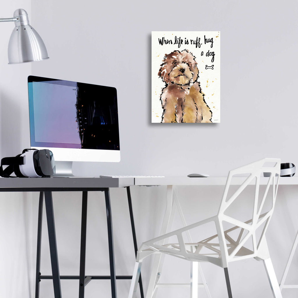 Strike a Paws XIII by Anne Tavoletti - 12x16 acrylic wall art in a room