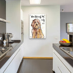 Strike a Paws XIII by Anne Tavoletti - 24x36 acrylic wall art in a room