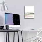 Pink Grey No. 2 by Brandon Wong - 12x16 acrylic wall art in a room
