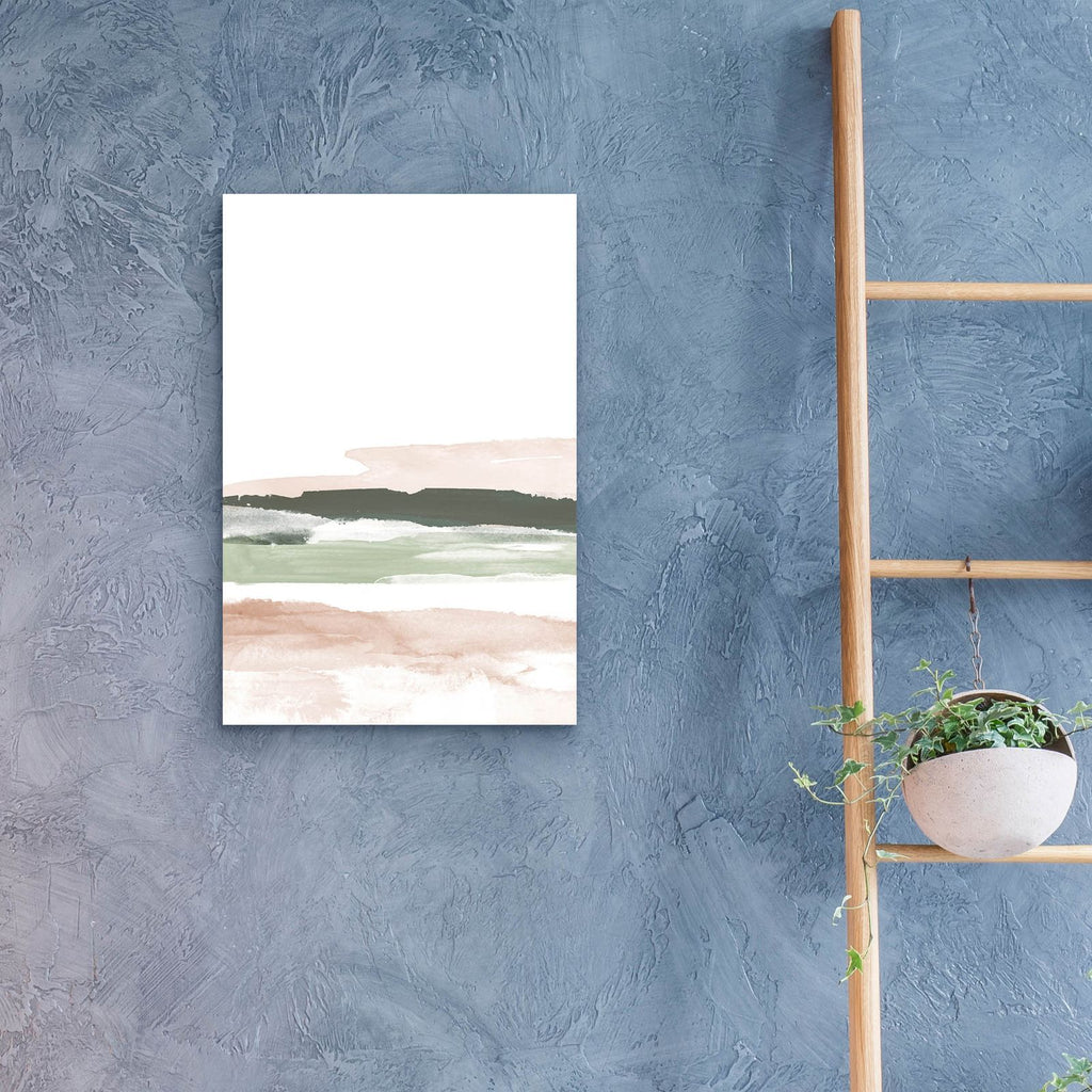 Pink Grey No. 2 by Brandon Wong - 16x24 acrylic wall art in a room