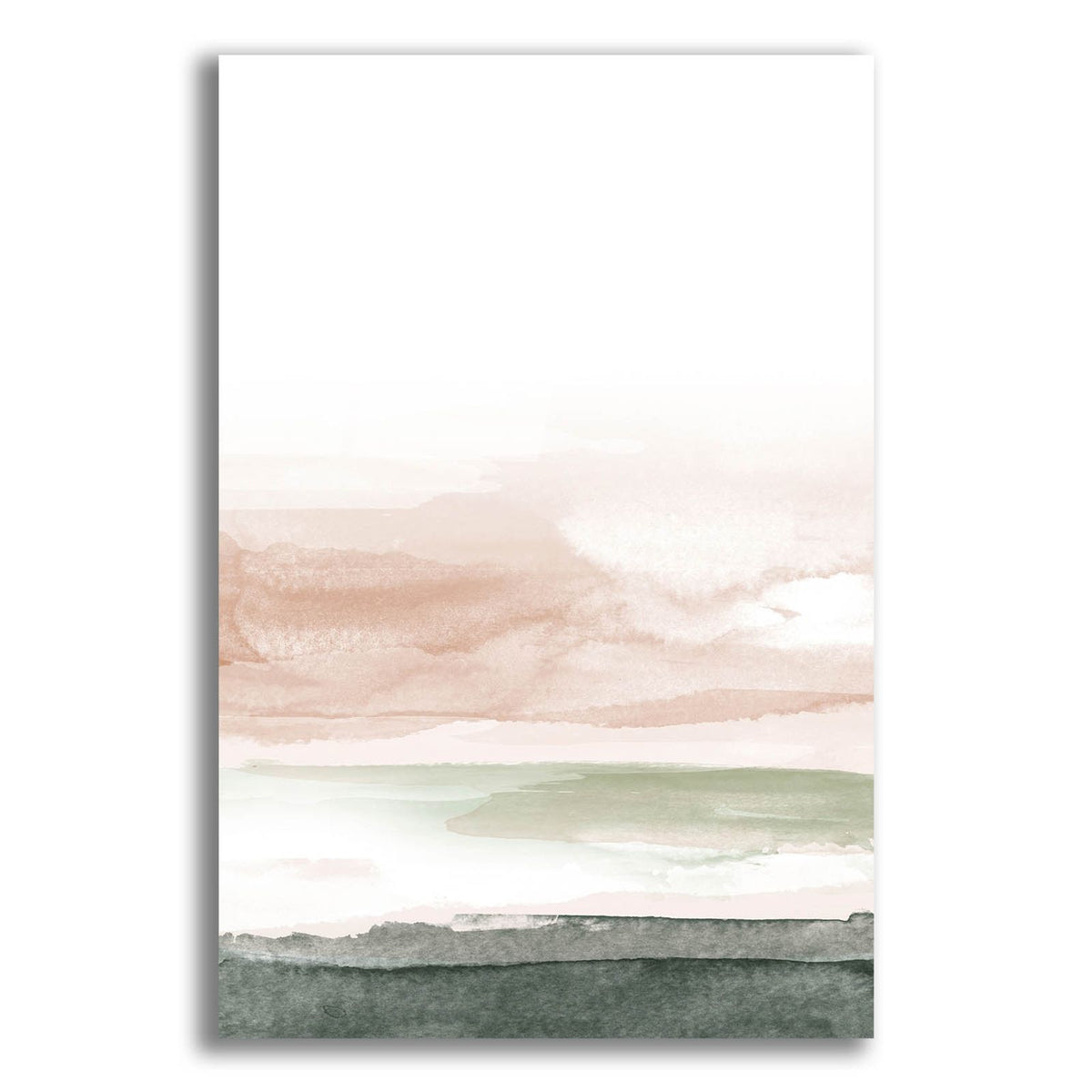 Pink Blush Landscape No. 1 by Brandon Wong acrylic glass wall art