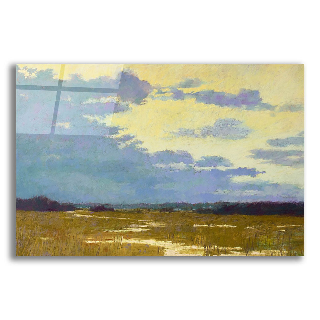 Yellow Sky by Carol Strock Wasson acrylic glass wall art