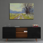 Spring Warm Up by Carol Strock Wasson - 36x24 acrylic wall art in a room
