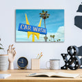 5 Points Car Wash by Carlos Vargas - 16x12 acrylic wall art in a room